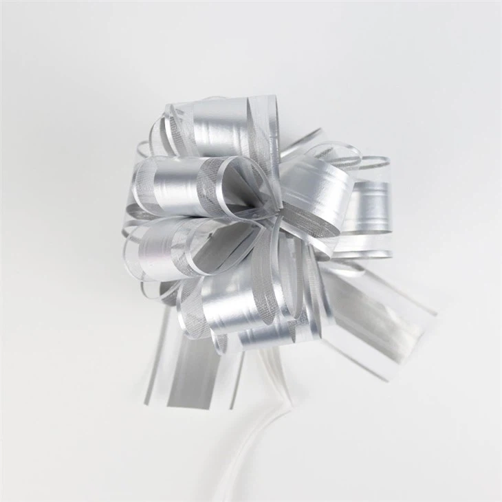 Decorative Bow Tie Polyester Flower Soft Printing Gift Ribbon